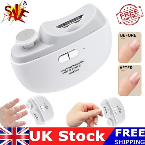 2in1 electric nail clippers - nail,