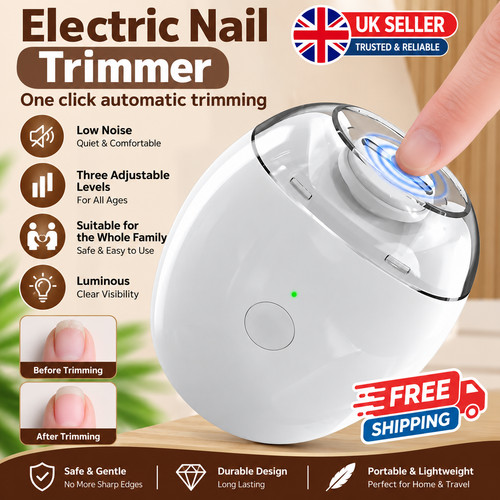 Electric toe nail clippers - electric, for