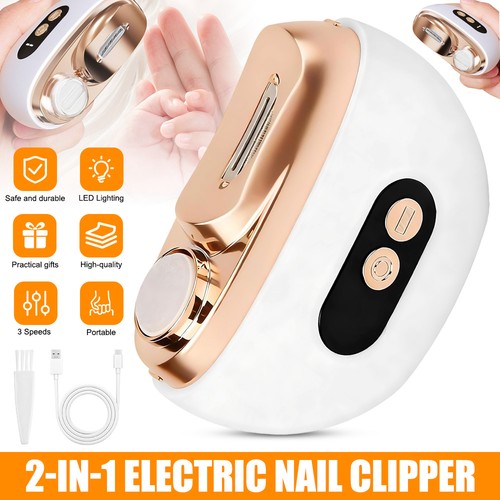 2in1 electric nail clippers - 2in1,
