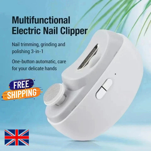 Electric toe nail clippers - toe, for