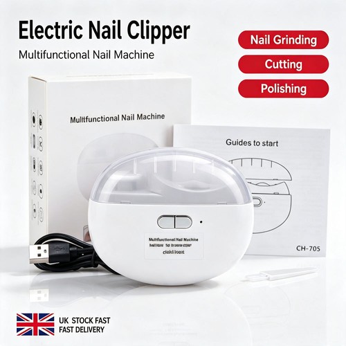 Usb electric toe nail clippers - toe,