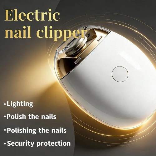 Electric nail clipper - 2-in-1, &