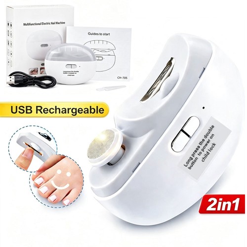Electric toe nail clippers - electric, for