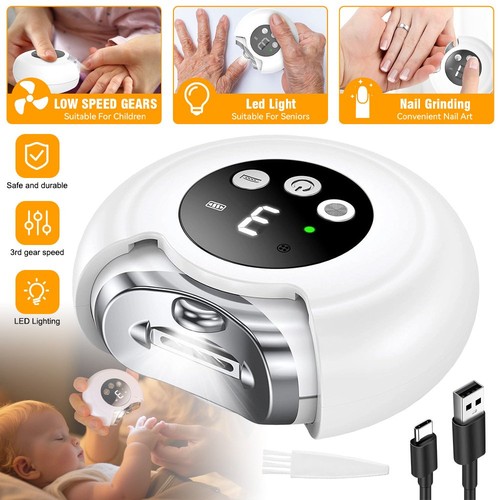 Electric nail clippers - nail,
