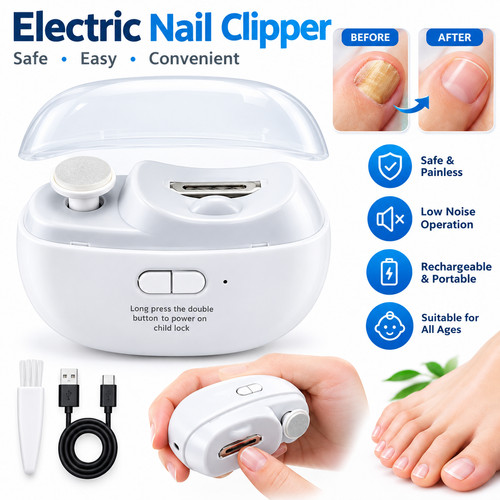 Electric toe nail clippers for - nail,